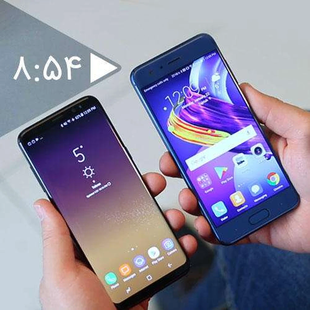 مقایسه ویدئویی Honor 9 با Samsung Galaxy S8